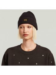 G-Star Czapka w kolorze brązowym rozmiar: onesize. Brązowe czapki zimowe G-Star, bez wzorów, ze skóry. Za 99.95 zł.