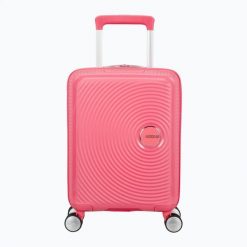 Walizka podróżna American Tourister Soundbox Mini 47 22. Czerwone walizki American Tourister, bez wzorów, z materiału. Za 399.99 zł.