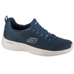 Buty treningowe męskie Dynamight. Niebieskie buty treningowe Skechers, bez wzorów. Za 219.99 zł.