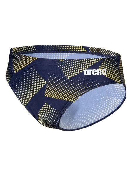 Arena Kąpielówki w kolorze granatowo-żółtym rozmiar: 7. Niebieskie kąpielówki Arena, bez wzorów, z materiału. Za 78.84 zł.