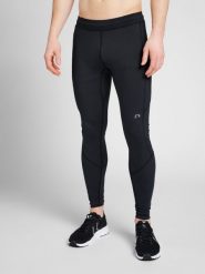 Długie legginsy Newline. Szare legginsy długie sportowe Newline, xl, bez wzorów, z dżerseju, na fitness i siłownię. Za 299.00 zł.