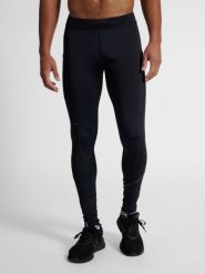 Legginsy Newline Race. Czarne legginsy długie sportowe Newline, m, bez wzorów, z materiału, na fitness i siłownię. Za 307.85 zł.
