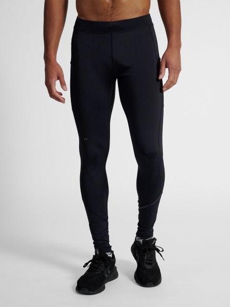 Legginsy Newline Race. Czarne legginsy długie sportowe Newline, m, bez wzorów, z materiału, na fitness i siłownię. Za 307.85 zł.