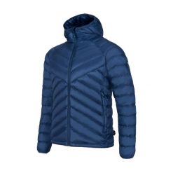 Kurtka męska puchowa Alpinus Pollux. Niebieskie kurtki Alpinus, m, bez wzorów, z puchu, bez kaptura. Za 799.00 zł.