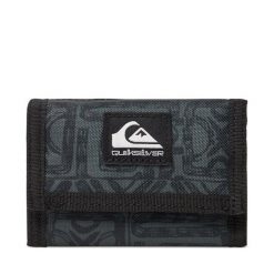 Duży Portfel Męski Quiksilver. Zielone portfele Quiksilver, bez wzorów. Za 59.99 zł.