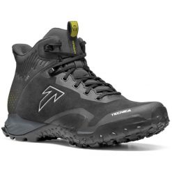 Buty turystyczne męskie Tecnica Magma 2.0 MID GTX. Szare buty turystyczne TECNICA, bez wzorów, z zamszu, bez zapięcia. Za 542.37 zł.