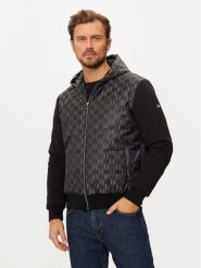 KARL LAGERFELD Kurtka przejściowa 505061 544529 Czarny Regular Fit. Czarne kurtki KARL LAGERFELD, l, bez wzorów, z syntetyku, bez kaptura. Za 1,229.00 zł.