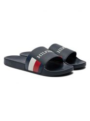 Tommy Hilfiger Shoes Klapki w kolorze granatowym rozmiar: 45. Niebieskie klapki Tommy Hilfiger Shoes. Za 130.99 zł.