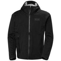 Kurtka wodoodporna Helly Hansen Momentum 3L. Czarne kurtki Helly Hansen, l, bez wzorów, bez kaptura. Za 1,056.00 zł.