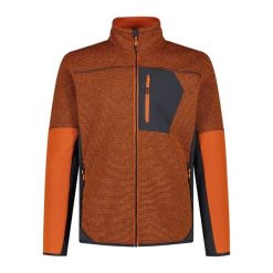 Bluza męska turystyczna CMP 34H2667. Czarne bluzy z kapturem CMP, m, bez wzorów, z materiału, z kapturem. Za 283.00 zł.