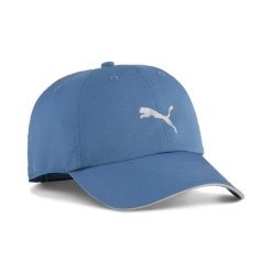 Czapka Puma unisex Running Iii Bb niebieska. Niebieskie czapki z daszkiem Puma, bez wzorów. Za 187.99 zł.