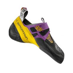 Buty do wspinaczki La Sportiva Skwama. Fioletowe buty turystyczne La Sportiva, bez wzorów, z mikrofibry, bez zapięcia, trekkingowe. Za 749.75 zł.