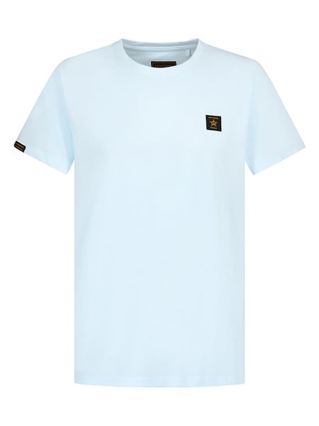 Eight2Nine Koszulka w kolorze błękitnym rozmiar: XL. Niebieskie bezrękawniki Eight2Nine, xl, bez wzorów, z bawełny, bez kołnierzyka, bez ramiączek. Za 43.99 zł.