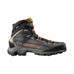 Buty trekkingowe La Sportiva Aequilibrium Gore-Tex. Szare buty turystyczne La Sportiva, bez wzorów, z gore-texu, bez zapięcia, trekkingowe, gore-tex. Za 1,146.25 zł.