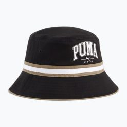 Kapelusz PUMA Squad Bucket. Czarne kapelusze Puma, bez wzorów, z materiału, eleganckie. Za 94.99 zł.