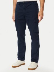 Tommy Hilfiger Spodnie cargo Denton MW0MW39695 Granatowy Cargo Fit. Niebieskie spodnie materiałowe Tommy Hilfiger, m, bez wzorów, z bawełny. Za 489.99 zł.