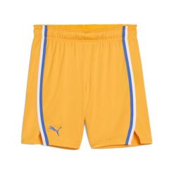 Męskie koszykarskie szorty meczowe Maccabi PUMA Gold Fusion Yellow. Żółte szorty Puma, m, bez wzorów. W wyprzedaży za 259.00 zł.
