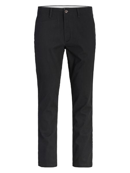 Jack & Jones Spodnie chino "Marco" w kolorze czarnym rozmiar: W32/L32. Czarne eleganckie spodnie Jack & Jones, l. Za 119.95 zł.