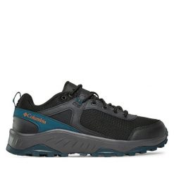 Trekkingi Columbia. Czarne buty trekkingowe Columbia, bez wzorów, bez zapięcia. Za 259.99 zł.
