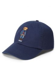 Polo Ralph Lauren Czapka z daszkiem 211949925001 Granatowy. Niebieskie czapki z daszkiem Polo Ralph Lauren, bez wzorów, z bawełny. Za 349.99 zł.