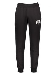 Puma Spodnie dresowe "Squad" w kolorze czarnym rozmiar: XL. Czarne spodnie treningowe długie Puma, xl, bez wzorów, z dresówki. Za 119.40 zł.