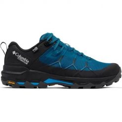 Buty trekkingowe męskie Columbia Peakfreak. Niebieskie buty turystyczne Columbia, bez wzorów, z materiału, bez zapięcia, trekkingowe. Za 737.00 zł.