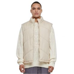 Kurtka puchowa bez rękawów Urban Classics Arrow. Brązowe kurtki Urban Classics, m, bez wzorów, z puchu, bez kaptura. Za 275.00 zł.