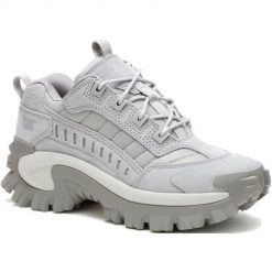 Buty do chodzenia męskie Caterpillar Intruder. Szare buty sportowe casual CATerpillar, bez wzorów, z materiału, bez zapięcia. Za 592.00 zł.