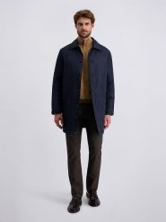 Pierre Cardin Spodnie w kolorze ciemnobrązowym rozmiar: W38/L32. Brązowe spodnie materiałowe Pierre Cardin, na co dzień, l, z aplikacjami, z materiału, klasyczne. Za 173.45 zł.