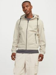 Jack & Jones Kurtka przejściowa w kolorze kremowym rozmiar: M. Białe kurtki Jack & Jones, m, bez wzorów, bez kaptura. Za 193.24 zł.