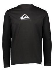 Quiksilver Koszulka kąpielowa w kolorze czarnym rozmiar: L. Czarne kąpielówki Quiksilver, l, bez wzorów. Za 101.47 zł.