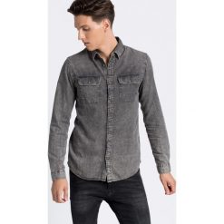 Pepe Jeans - Koszula. Czarne koszule Pepe Jeans, m, bez wzorów, z bawełny, bez kołnierzyka, bez ramiączek. W wyprzedaży za 149.90 zł.