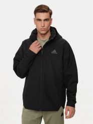 Adidas Kurtka przeciwdeszczowa Terrex Traveer RAIN.RDY HG6016 Czarny Relaxed Fit. Czarne kurtki outdoor i hardshell Adidas, l, bez wzorów, z syntetyku, bez kaptura. Za 479.99 zł.