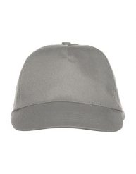 Clique Texas Cap czapka 5-panelowa z bawełny – silver. Szare czapki z daszkiem CLIQUE, bez wzorów, z bawełny. Za 77.89 zł.