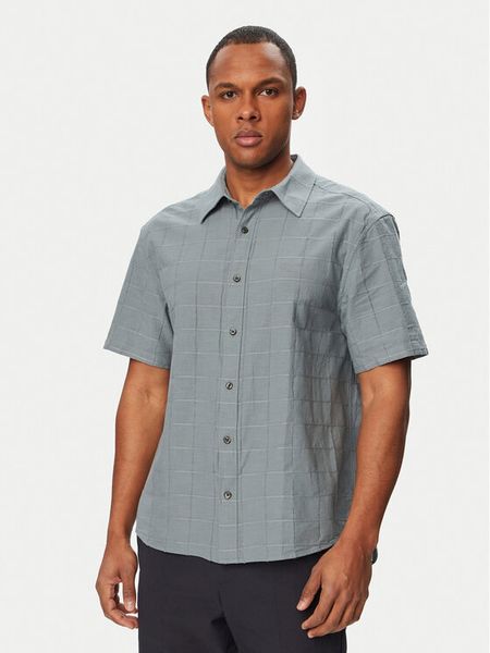 Calvin Klein Koszula LV04LF115G Zielony Regular Fit. Zielone koszule CALVIN KLEIN, m, bez wzorów, z bawełny, bez kołnierzyka, bez ramiączek. Za 347.99 zł.