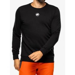 Bluza męska Mammut Core ML Crew Neck Original. Czarne bluzy Mammut, m, bez wzorów, bez kaptura. W wyprzedaży za 405.65 zł.