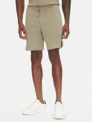 Emporio Armani Underwear Szorty sportowe EM000631 AF10792 U6274 Zielony Regular Fit. Zielone krótkie spodenki sportowe Emporio Armani Underwear, l, bez wzorów, z bawełny. Za 309.99 zł.