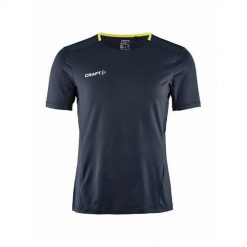 Koszulka treningowa męska Craft 1912753390000. Niebieskie bluzy Craft, m, bez wzorów, z poliesteru, bez kaptura. Za 249.00 zł.