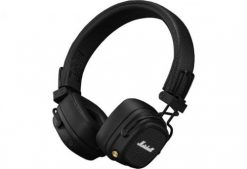 Marshall Major V - Black. Czarne głośniki przenośne Marshall. Za 416.99 zł.