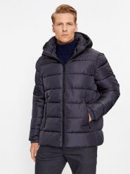 Save The Duck Kurtka puchowa Acantus D31515M MEGA17 Czarny Regular Fit. Czarne kurtki Save the duck, m, bez wzorów, z puchu, bez kaptura. Za 619.99 zł.