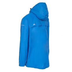 Kurtka Trespass Qikpac - unisex Packaway Jkt Cobalt. Niebieskie kurtki przeciwdeszczowe Trespass, bez wzorów, bez kaptura. Za 195.95 zł.