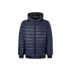 Kurtka puchowa Pepe Jeans Billy. Niebieskie kurtki Pepe Jeans, m, bez wzorów, z bawełny, bez kaptura. Za 307.20 zł.