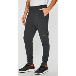 Adidas Performance - Spodnie. Szare spodnie treningowe długie adidas Performance, l, bez wzorów, z dzianiny. W wyprzedaży za 159.90 zł.