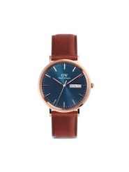 Daniel Wellington Zegarek Classic Day Display 40 DW00100830 Różowe złoto. Czerwone, analogowe zegarki Daniel Wellington, złote. Za 999.99 zł.