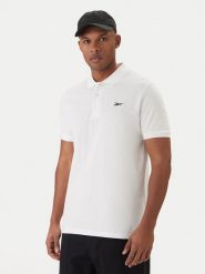 Reebok Polo Breen RK25562CCM Biały Regular Fit. Białe koszulki polo Reebok, m, bez wzorów, z bawełny, bez kołnierzyka, bez ramiączek. Za 149.99 zł.