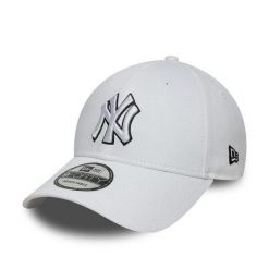 Czapka z daszkiem New Era New York Yankees Outline 9FORTY. Białe czapki z daszkiem New Era, bez wzorów. Za 170.50 zł.