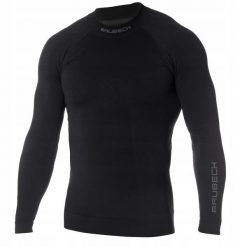 Bluza męska bielizna termoaktywna Brubeck Thermo Extreme. Czarna bielizna termoaktywna Brubeck, m, bez wzorów, bez ramiączek. Za 228.99 zł.