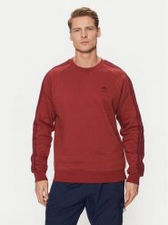 Adidas Bluza adicolor Classics 3-Stripes JP0992 Czerwony Regular Fit. Czerwone bluzy Adidas, m, bez wzorów, z bawełny, bez kaptura. Za 179.99 zł.