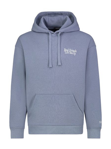 Eight2Nine Bluza w kolorze błękitnym rozmiar: XL. Niebieskie bluzy z kapturem Eight2Nine, xl, bez wzorów, z kapturem. Za 145.26 zł.