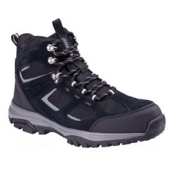 Męskie Buty Za Kostkę Diroda Mid Leather Outdoor. Czarne trekkingi Hi-tec, bez wzorów, za kostkę, bez zapięcia. Za 374.99 zł.